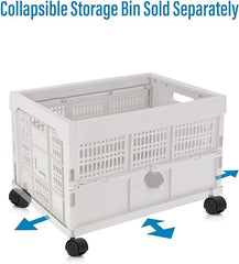 Wheel for collapsible Storage Bin/Container