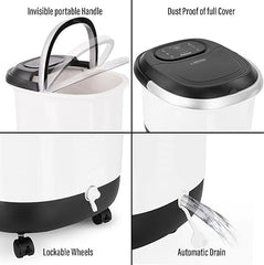 All in One Foot Spa - Motorized and Heated Massager