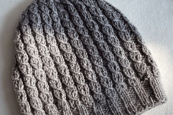 Rocking yak 100% Tibetan Yak Eyelet Slouchy Hat