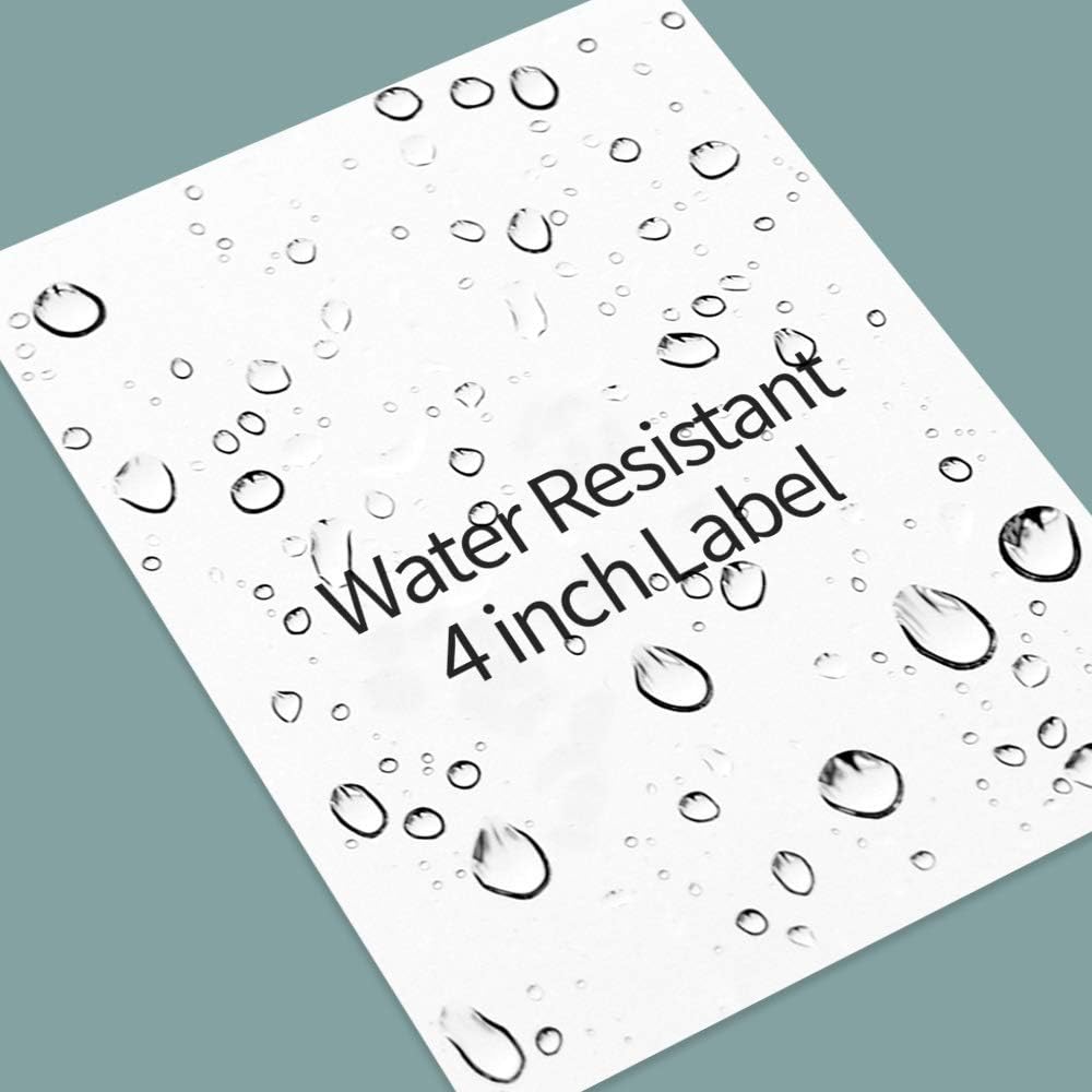 Nemonic Waterproof Label Paper Cartridge | 3 x 4 Inch (95 labels)