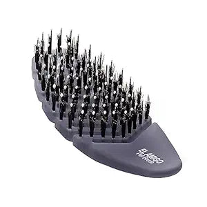 Premium Eco-Friendly Pet Care EL AMIGO Pet Brush - Silver Pearl