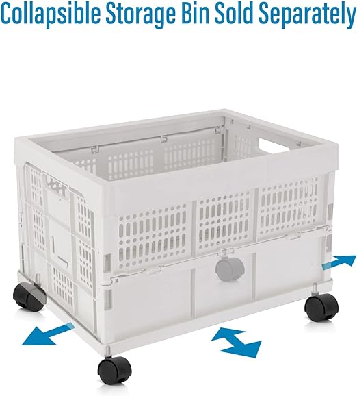 Wheel for collapsible Storage Bin/Container