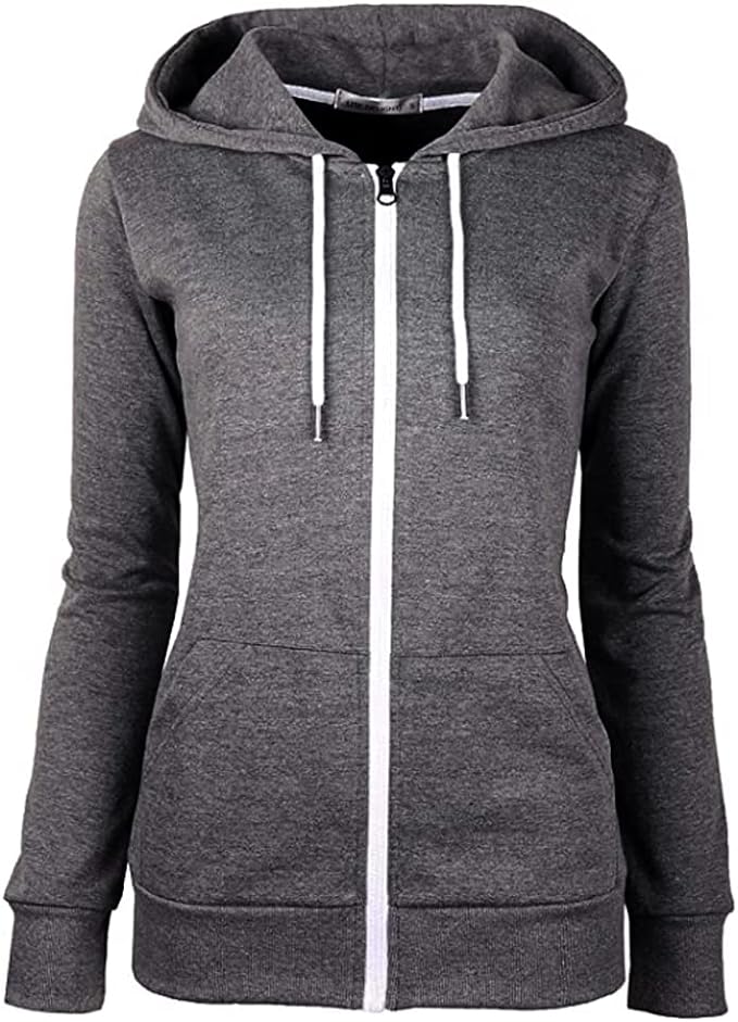 Women's Active Regular Fit Zip up Hoodie