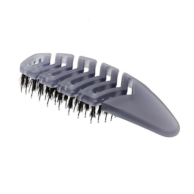 Premium Eco-Friendly Pet Care EL AMIGO Pet Brush - Silver Pearl