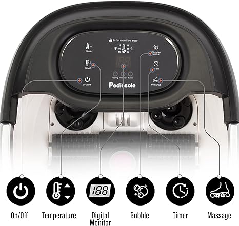 All in One Foot Spa - Motorized and Heated Massager