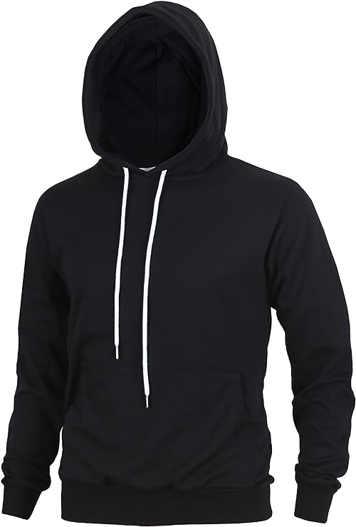 Men's Fashion Fit Hoodie Pullover with Kanga Pocket