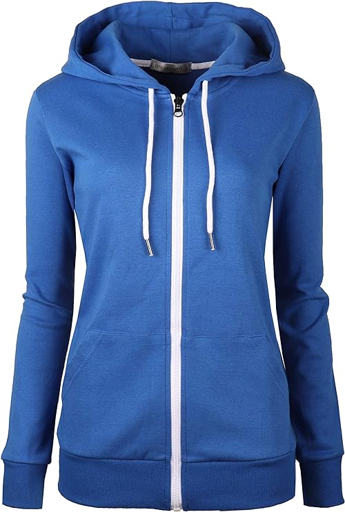 Women's Active Regular Fit Zip up Hoodie