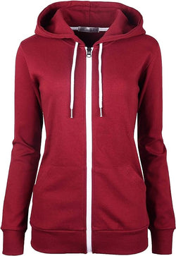 Women's Active Regular Fit Zip up Hoodie