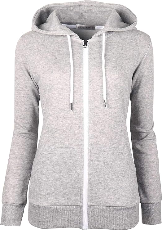 Women's Active Regular Fit Zip up Hoodie