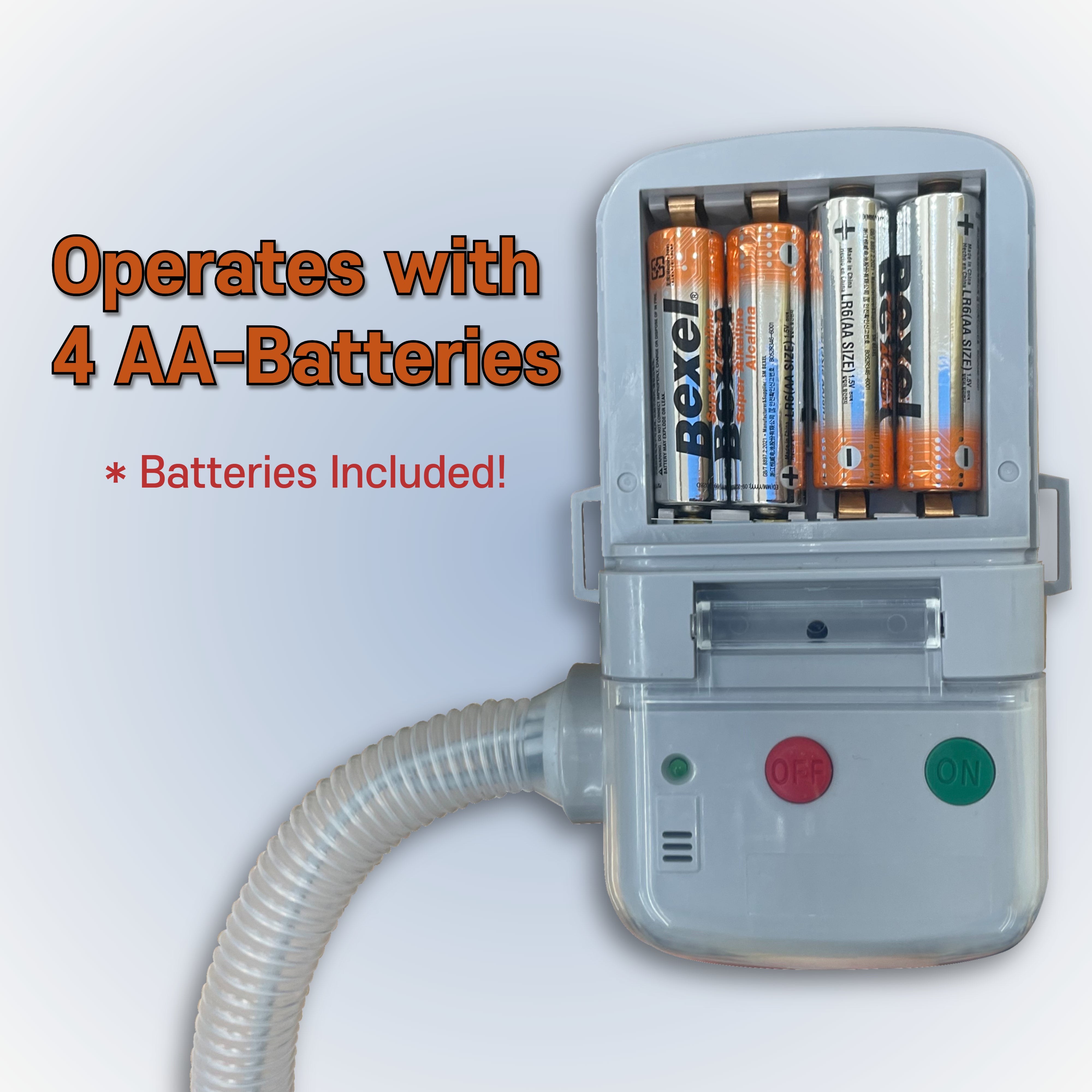Transfer Pump w/Auto-Stop Overfill Protection for Fuel, Water & More, 2.4 GPM, AA Battery Included, Ergonomic Nozzle, Universal & VP Racing Can Adapters, 51” Hose, PLUS a Manual Siphon