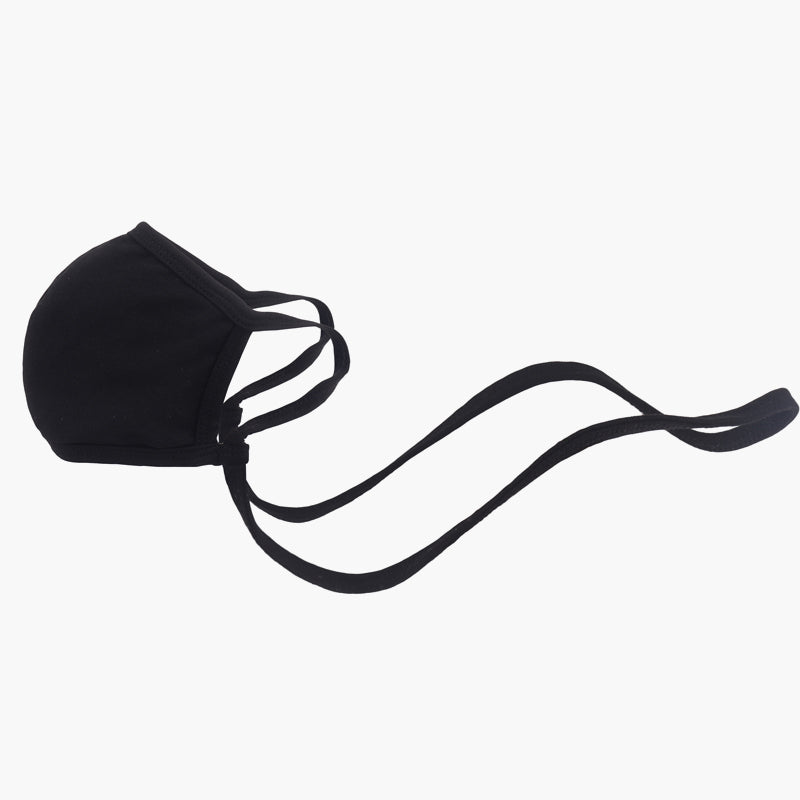 BUTTONSMITH ADULT COTTON ADJUSTABLE FACE MASK WITH FILTER POCKET